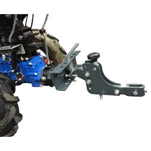 An Empty Tang can be bolted to the Draw Bar Hitch to take advantage of the Quick Hitch system.