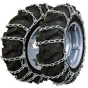 The BCS Tire Chains are all-terrain and H-pattern