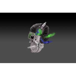 Husqvarna patented hybrid crankcase