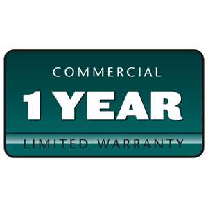 1 -Year Commercial Warranty