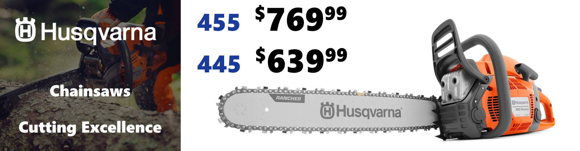 Husqvarna Chainsaws