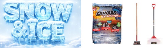 Snow & Ice Melt and Tools